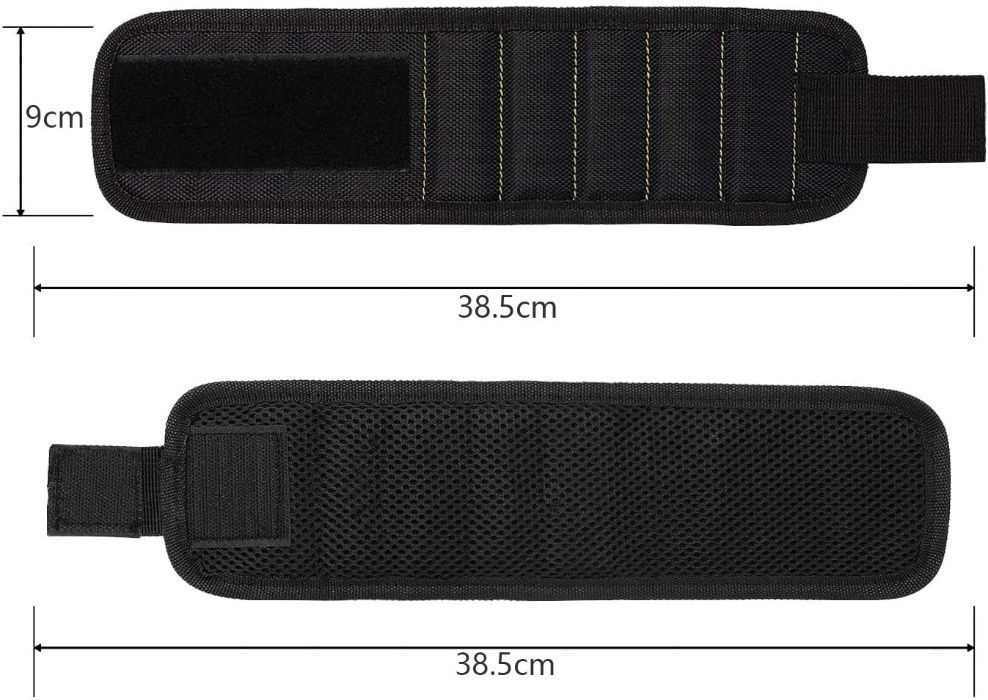 Wristband / Bracelete Magnético de Íman para Parafusos Pregos Brocas