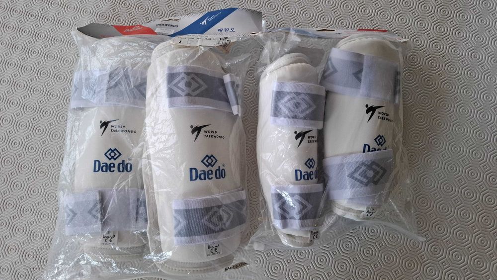 Proteções taekwondo - dae do - antebraço e caneleiras