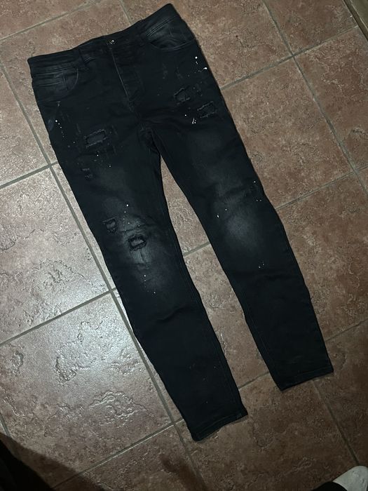 slim fit jeans amiri type bandana malar galery king