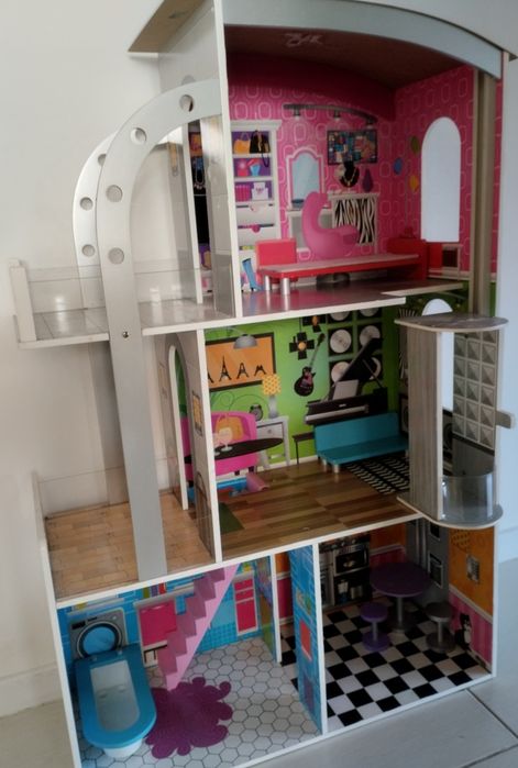 Duży domek dla lalek XXL