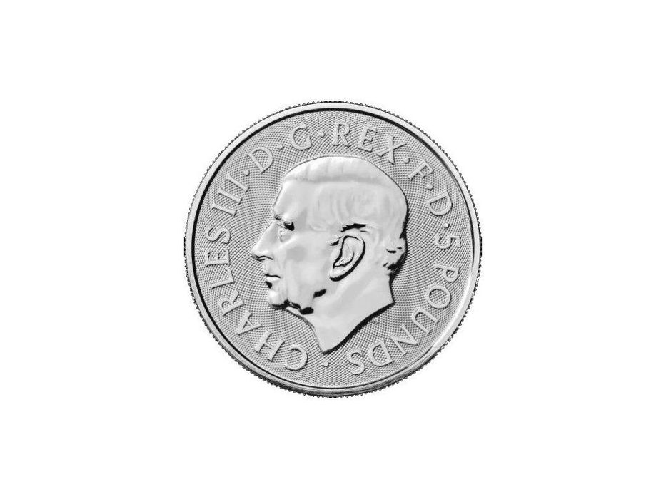 The Royal Tudor Beasts The Tudor Dragon 2024 UK 2oz.