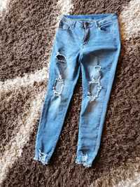 Tanio jeansy z lycrą od M do L