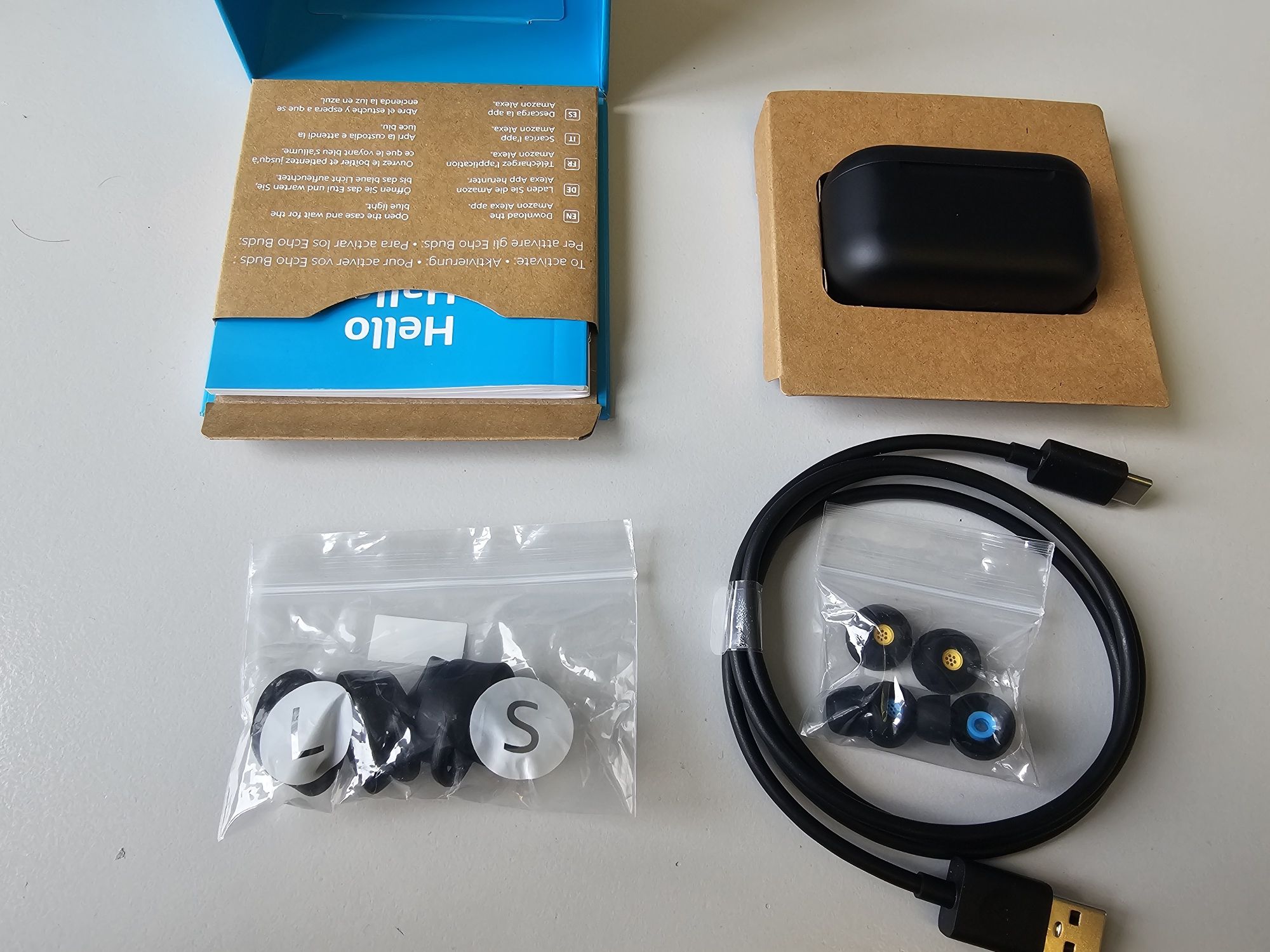 Навушники TWS Amazon Echo Buds (2nd Gen) Black  компактні розумні