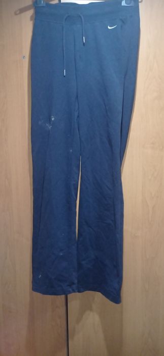 Dresy spodnie z wadą szeroka nogawka dzwony