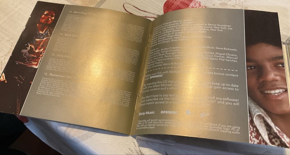 CD Michael Jackson - King of Pop - edição Portuguesa - Muito raro