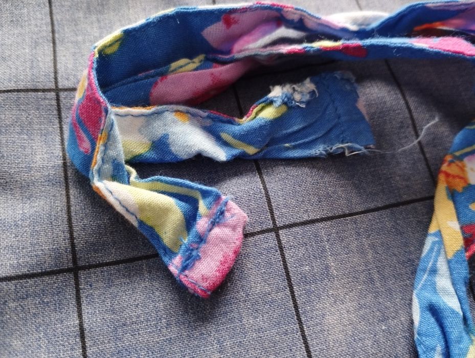 Calções com padrão floral