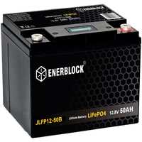 Enerblock JLFP Lithium Energy 12V 50Ah LiFePO4