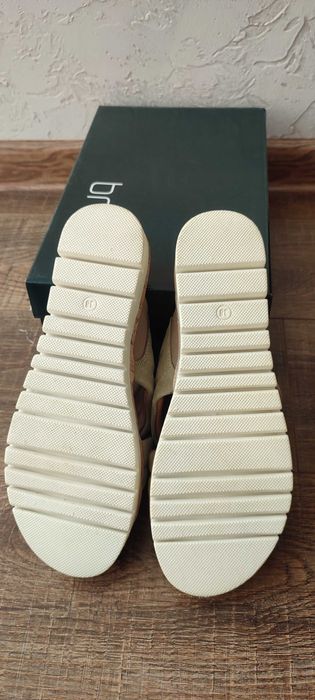 Шкіряні шльопанці сандалі Braska 24.5 см шлепанцы