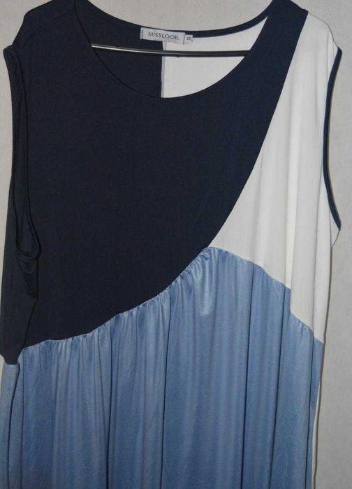 Elastyczna sukienka Miss look 4XL