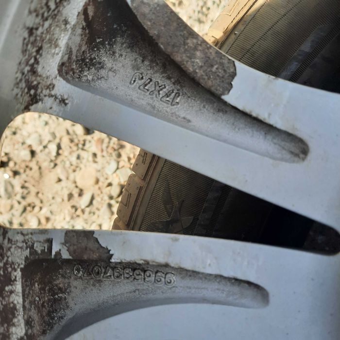 Диски титановые, литые R17 5x114,3 Mazda (Мазда) 4шт.