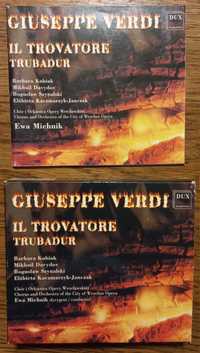 Płyty CD, 2 płyty CD Giuseppe Verdi, IL Trovatore , Trubadur