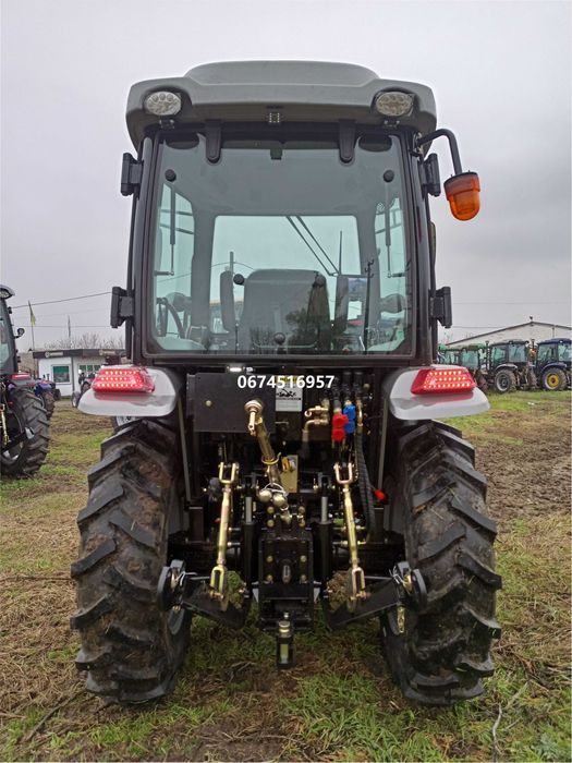 Мінітрактор Скаут 404 C компресор реверс примусова на широких колесах