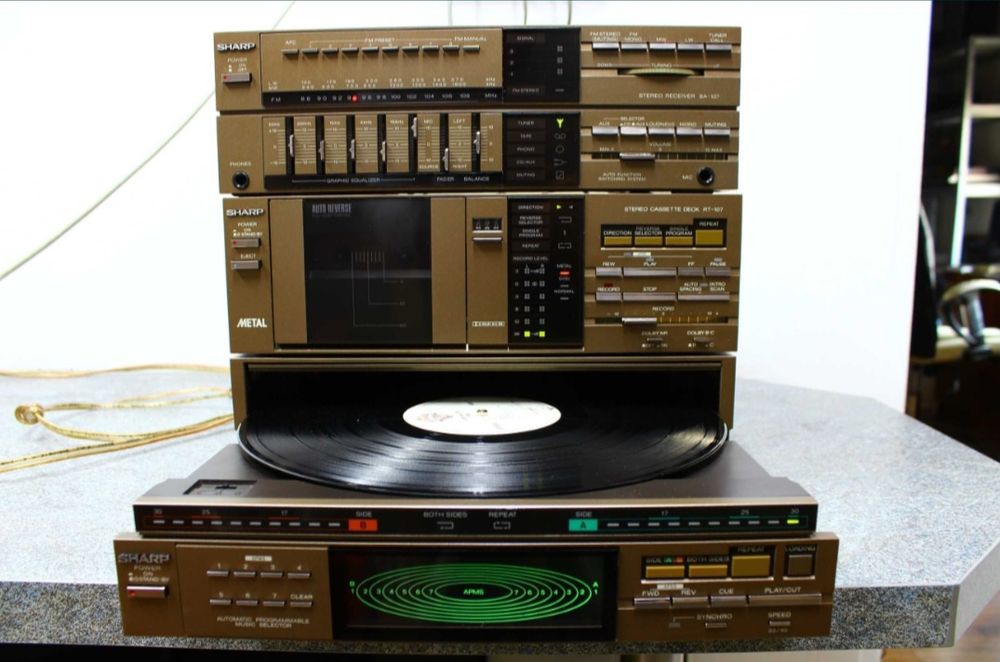 Wieża SHARP  SA107 RT107  RP107