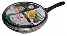PATELNIA Z POKRYWKĄ Nieprzywierająca non-stick INDUKCJA 28cm MG HOME