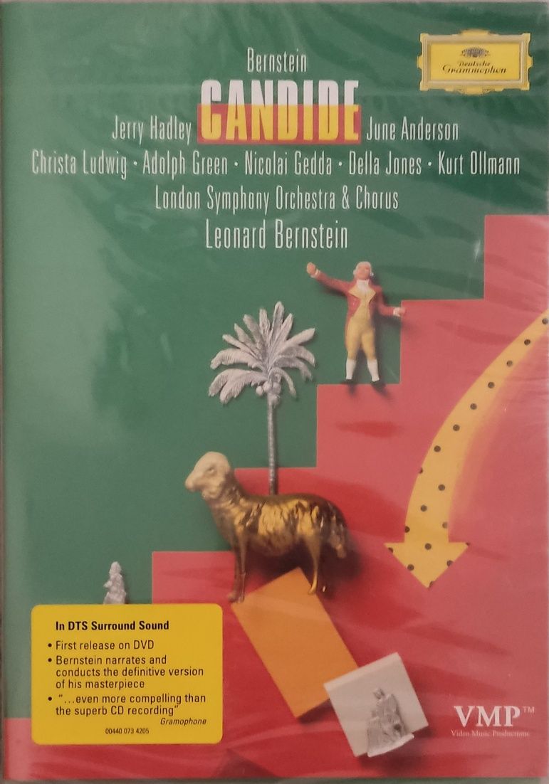 Candide Bernstein dvd, bez pl, folia