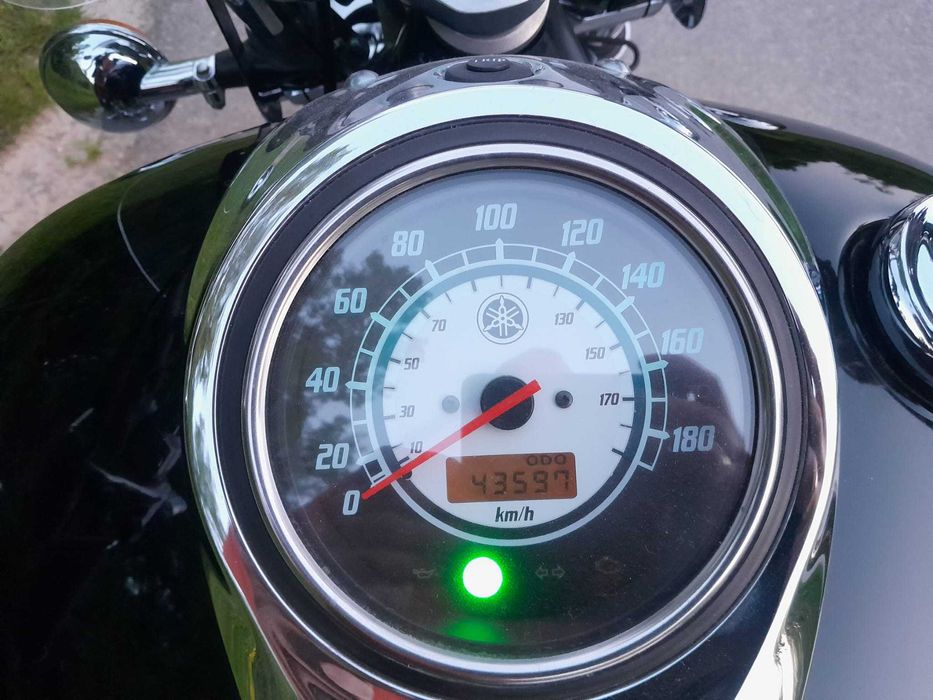 Yamaha Drag star 1100.Wersja eu,2004 rok.po regeneracji sprzegielka.