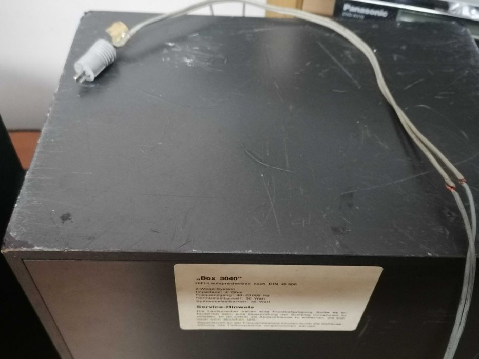 Kolumny BOX3040  HI-FI-Lautsprecherbox nach DIN 45 500 2-WEGE-SYSTEM