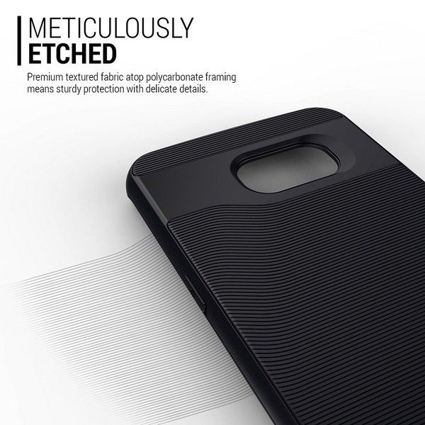 Etui Caseology Samsung Galaxy S6 Edge Wavelenght Black