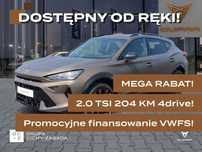 Cupra Formentor 2.0 TSI 204 KM 7-biegowa automatyczna -DSG 4x4 Bronze, Artic, RABAT!