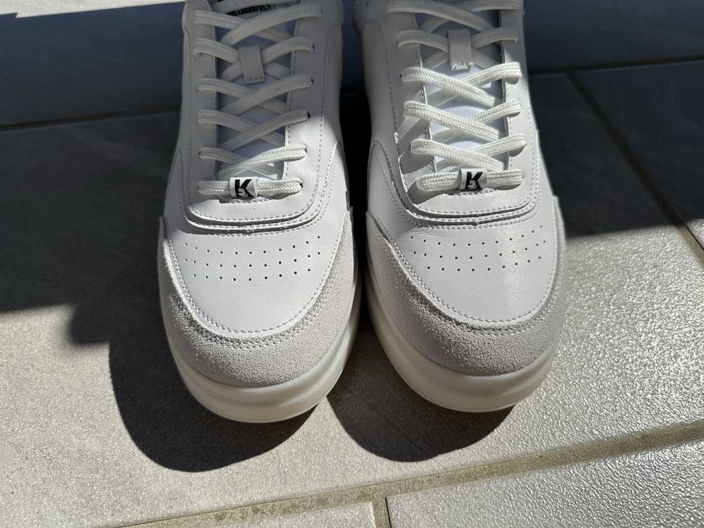 Buty Karl Lagerfeld Sneakersy Białe 44