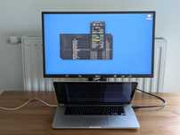 Macbook Pro 15 2014 A1398 2.5 Ghz 16gb 512gb GT750 nie działa matryca