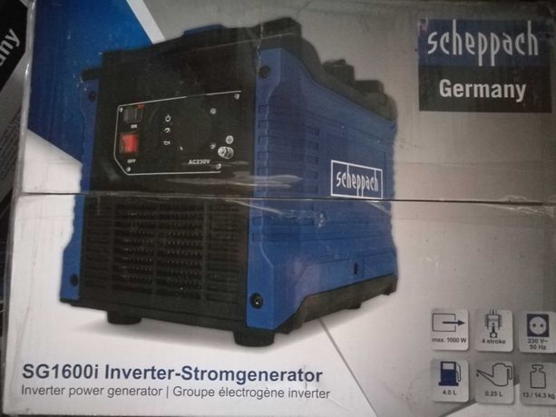 SCHEPPACH SG1600I - Agregat Prądotwórczy INWERTOROWY 1-Fazowy 230 V