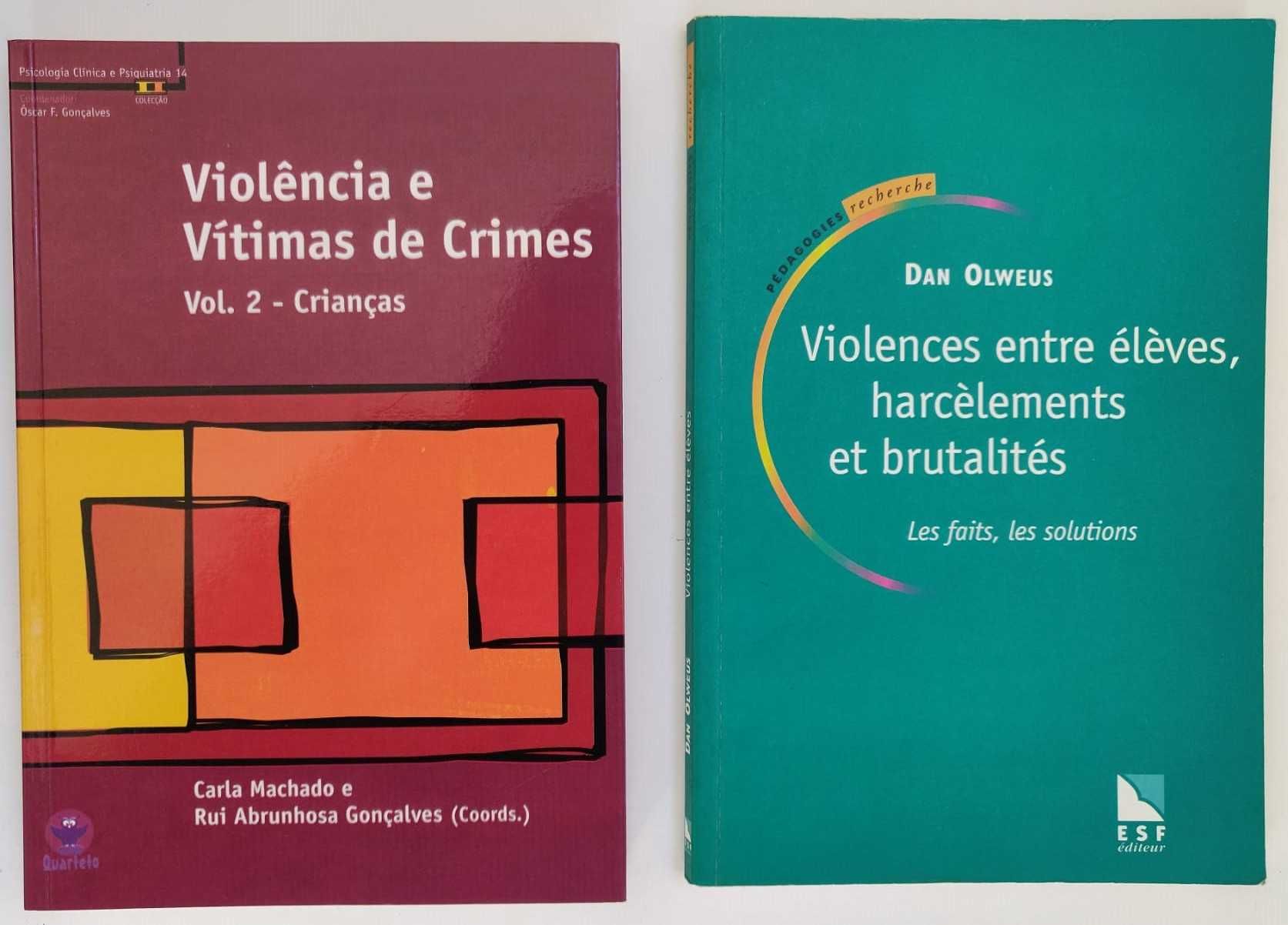 Lote de 32 livros de Sociologia /Crime e Violência) - parte 2