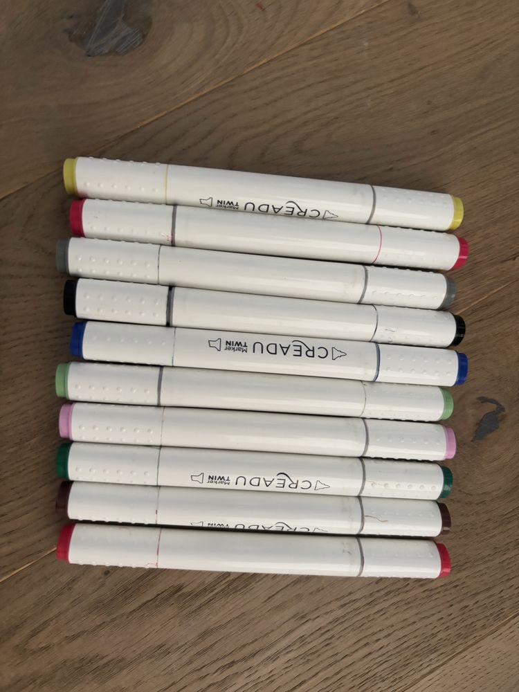 Zestaw markerow winsor & newton + creadu