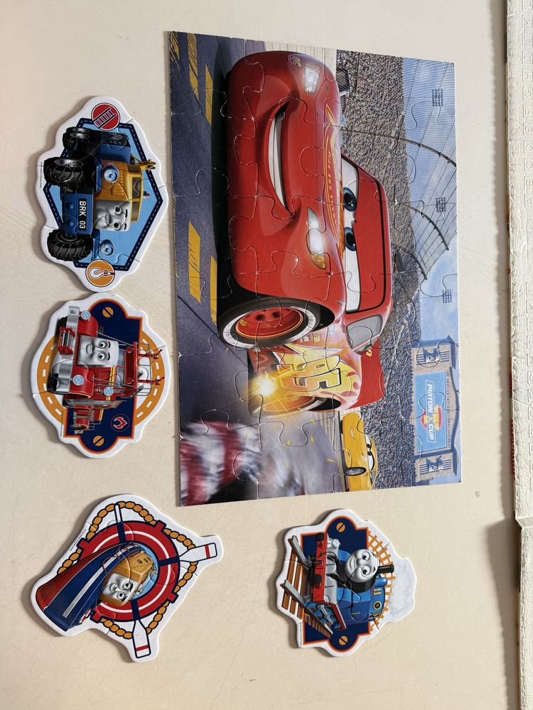 Puzzle auta pociagi
