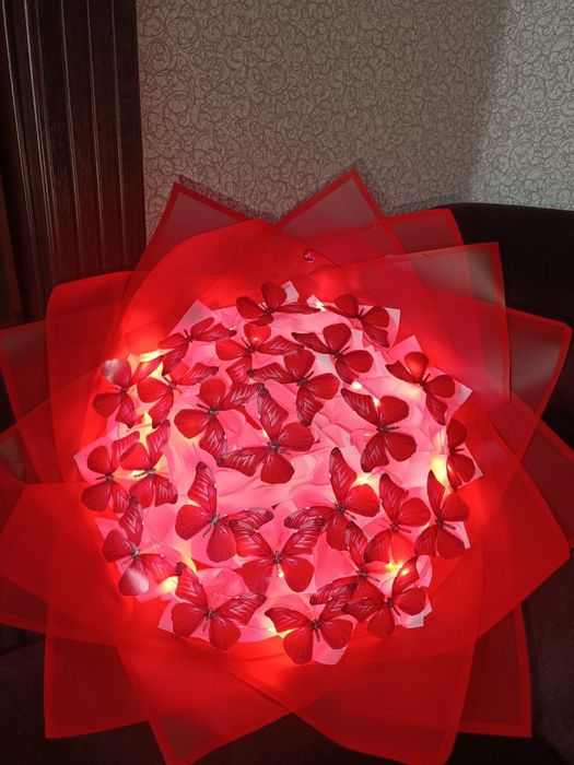 Букети с бабочек / букети з метеликів