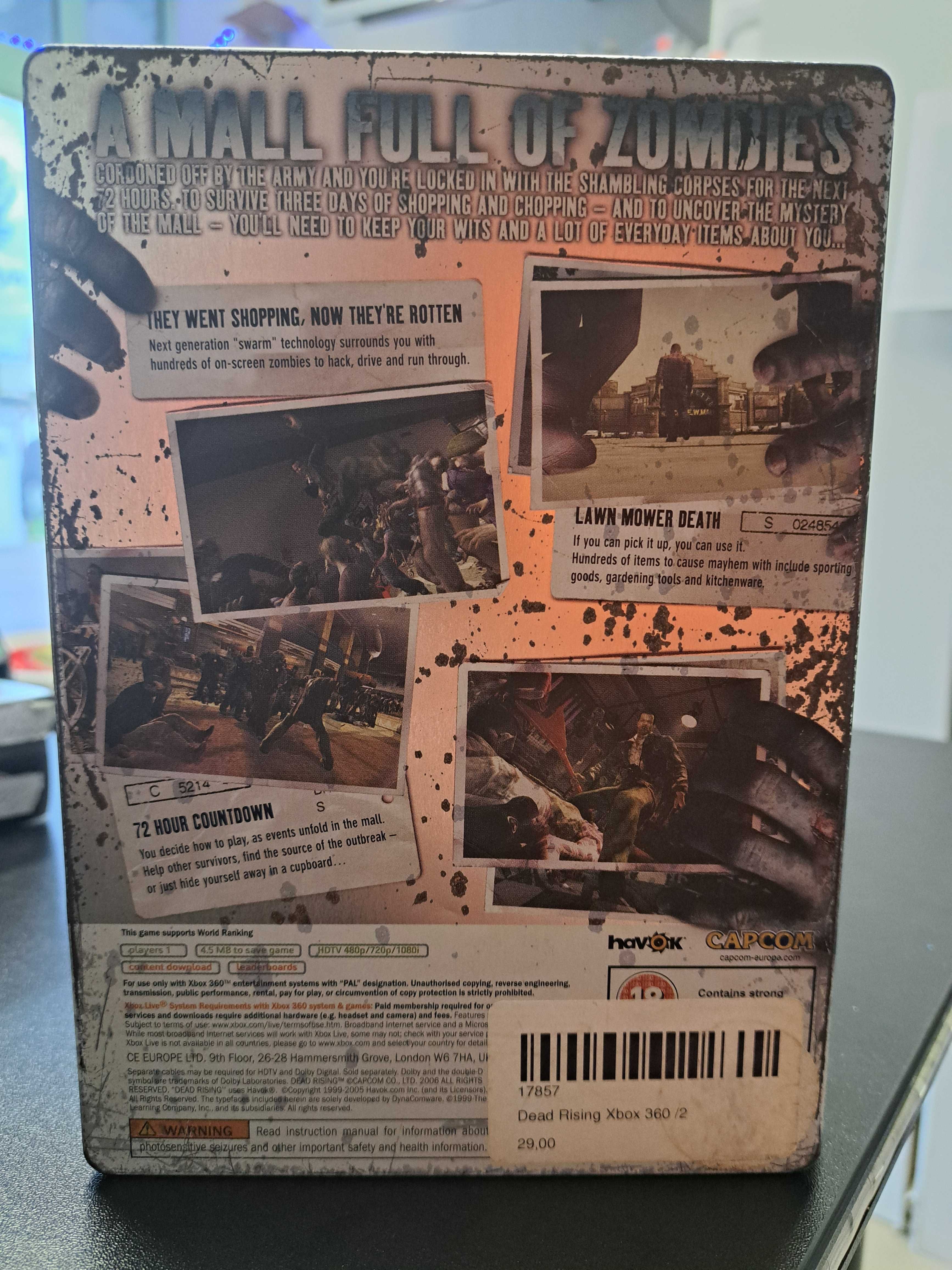 Dead Rising X360 STEELBOOK Wysyłka Wymiana Sklep Mokotów