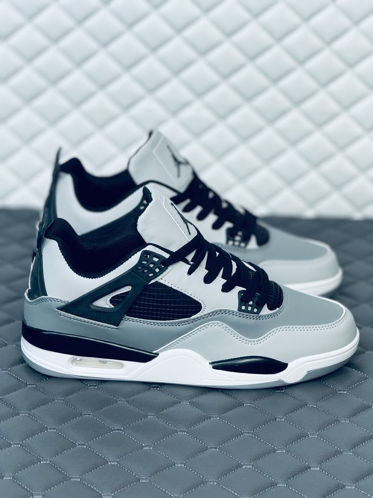 Nike Air Retro Jordan 4 grey кроссовки мужские Найк Джордан 4