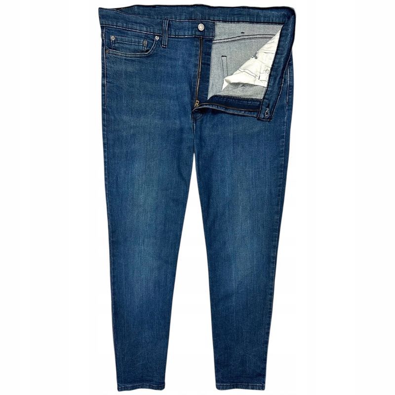 Levis 541 Jeansy Męskie Spodnie Slim Taper Stretch Logowane r. W40 L32