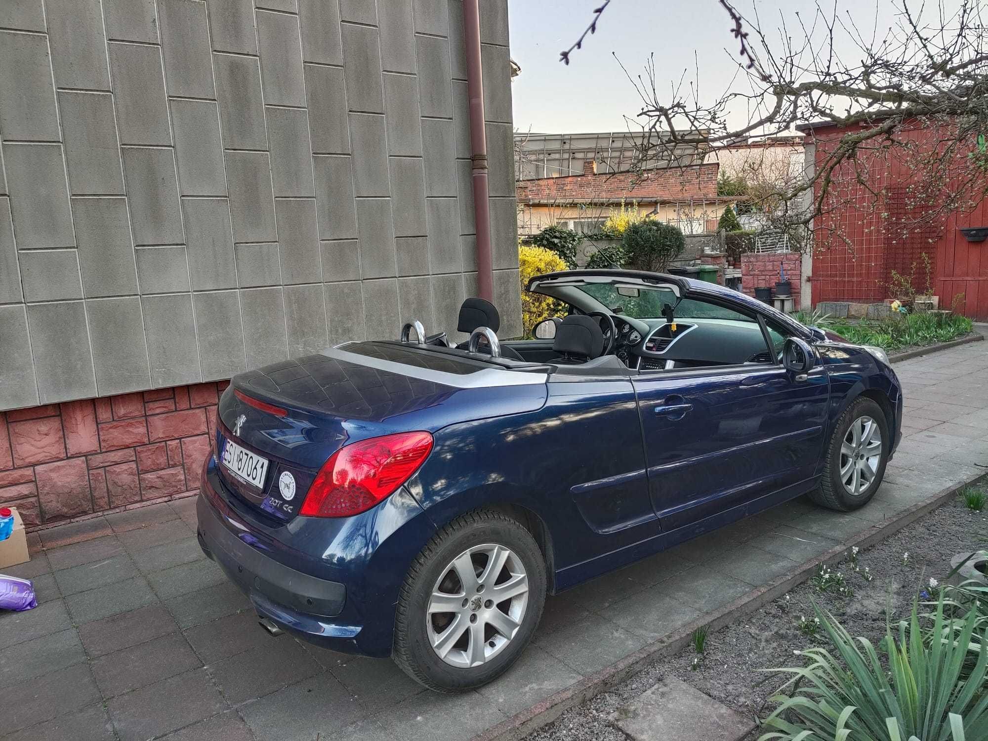 Peugeot 207 CC 1.6 Benzyna • Cabrio • 2009 • 173 000 km