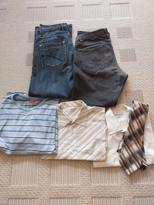 Męskie ubrania - rozmiar "M".