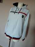 Tommy Hilfiger bluza biała XL 42 sweter z kapturem vintage coquette