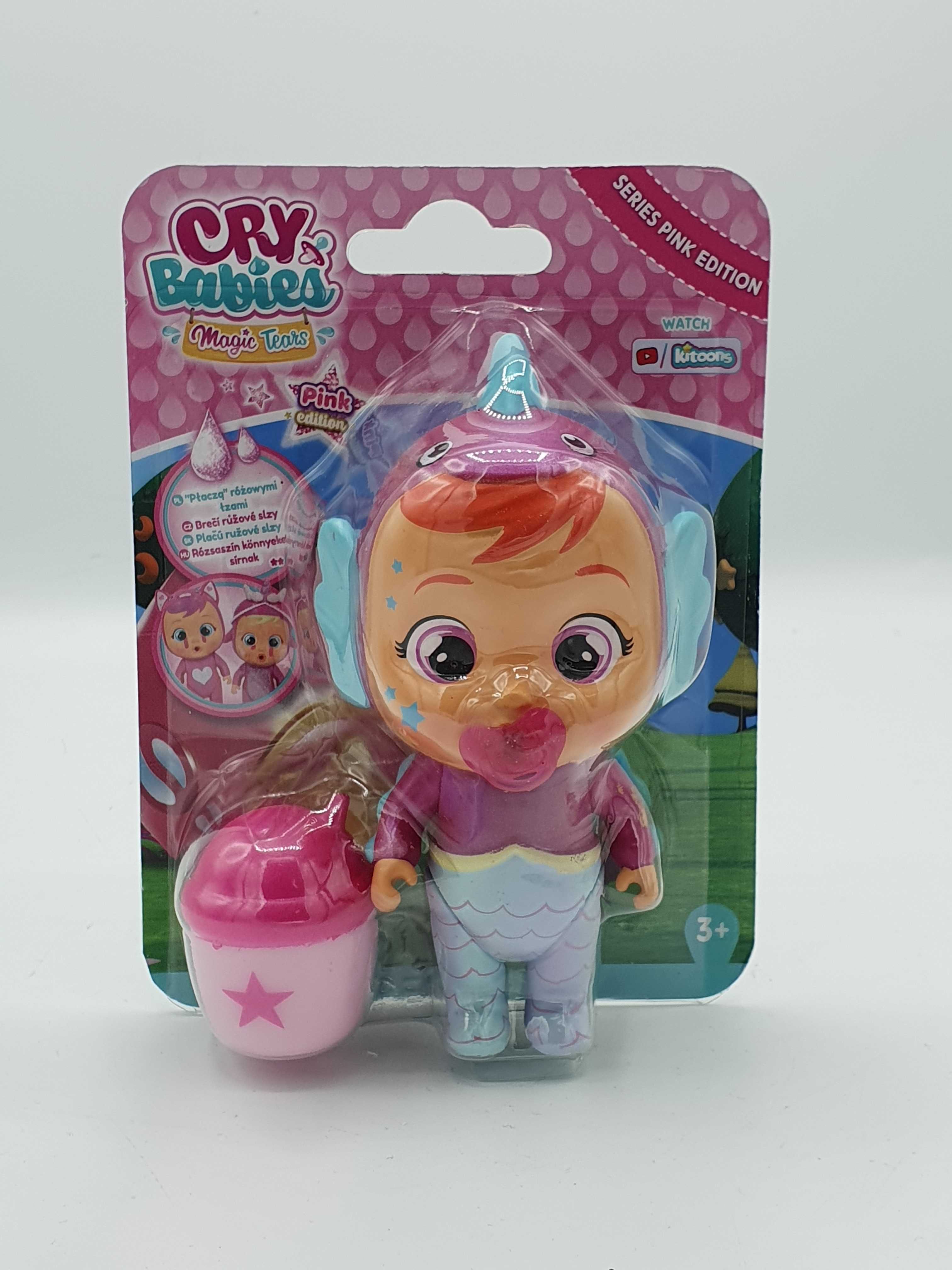 Lalka Cry Babies TM Toys Magic Tears Pink Edition 13 cm