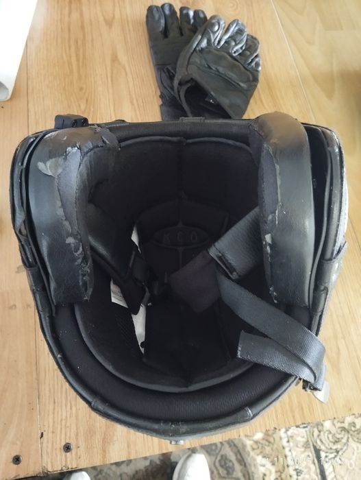 Kask motocyklowy otwarty