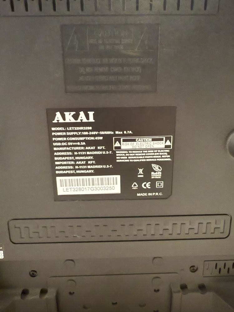 Telewizor akai 32 cale