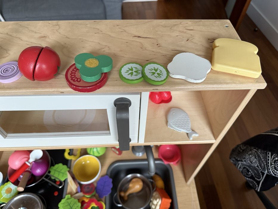 Kuchnia dziecieca Ikea + masa dodatkow