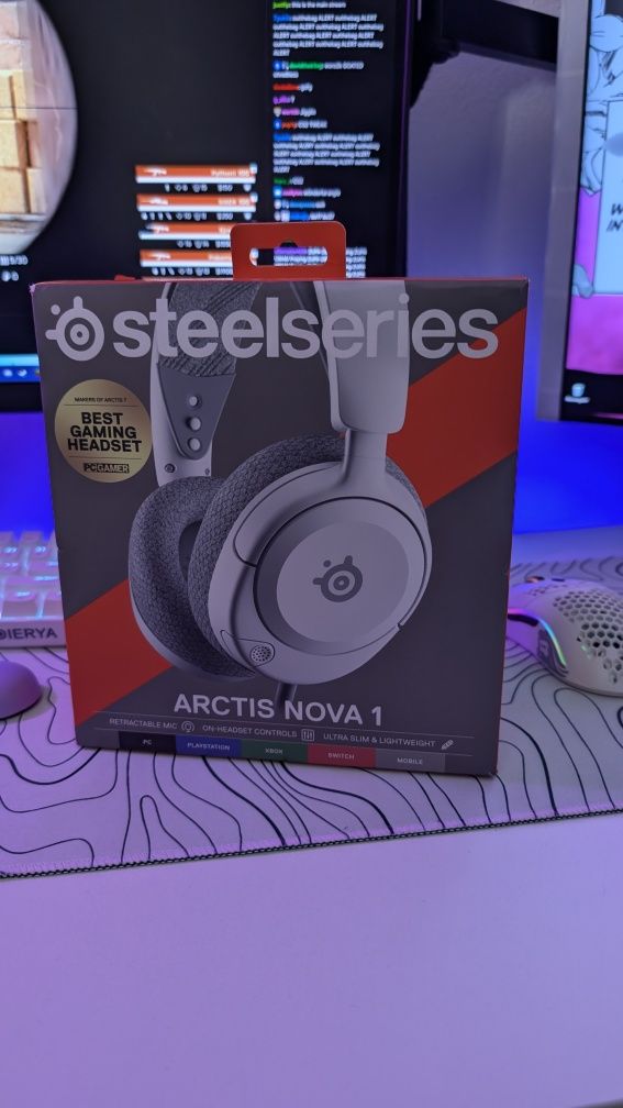 Steelseries arctis nova 1 Brancos