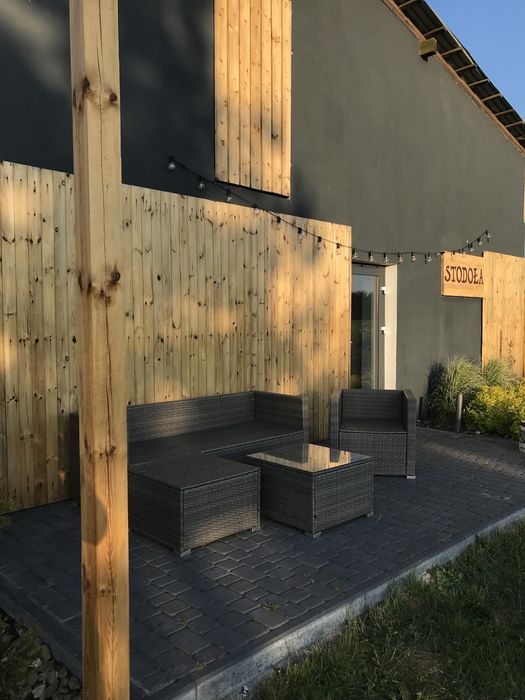 Domek całoroczny, letniskowy „STODOŁA 1” z balią, jacuzzi