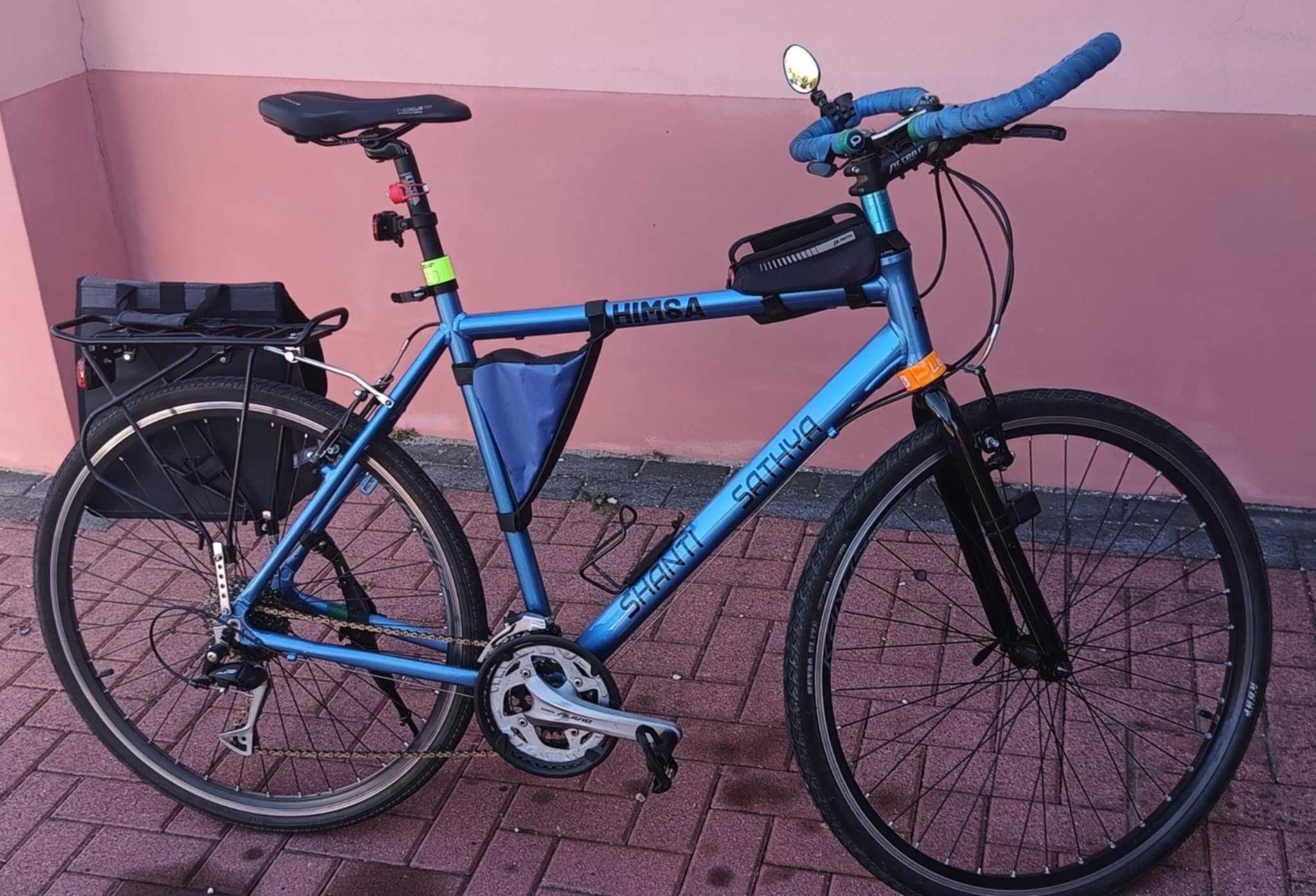 Merida 28 cali, biegi 3x9, rama 23 cale, Shimano Alivio.