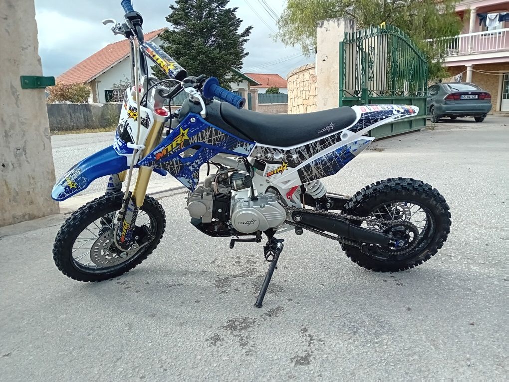 vendo pit bike 125 xz2 mtr (mota impecável e de 20221)