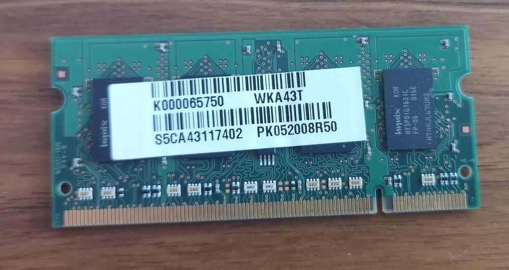 1GB RAM Laptop DDR2 PC2 6400S SO-DIMM64585266169345121