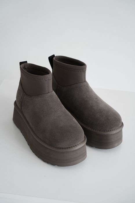Ugg Dipper Mini Platform Chelsea Уггі Платформі Діппер Замшеві Овчина