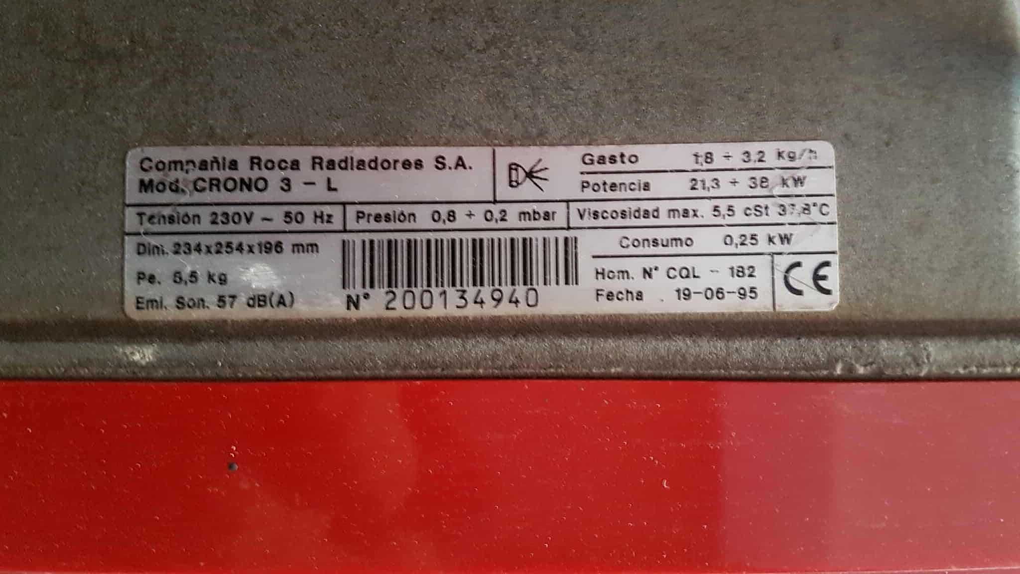 Caldeira a gasóleo