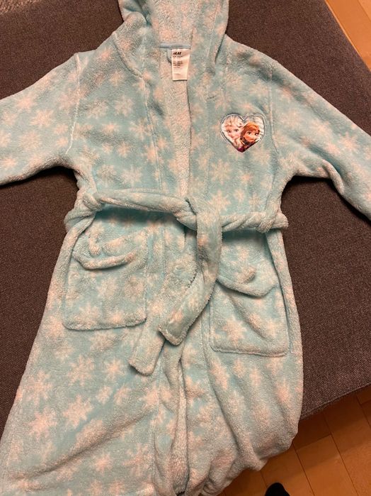 Szlafrok dla dziewczynki H&M kraina lodu rozmiar 110/116 4-6 lat