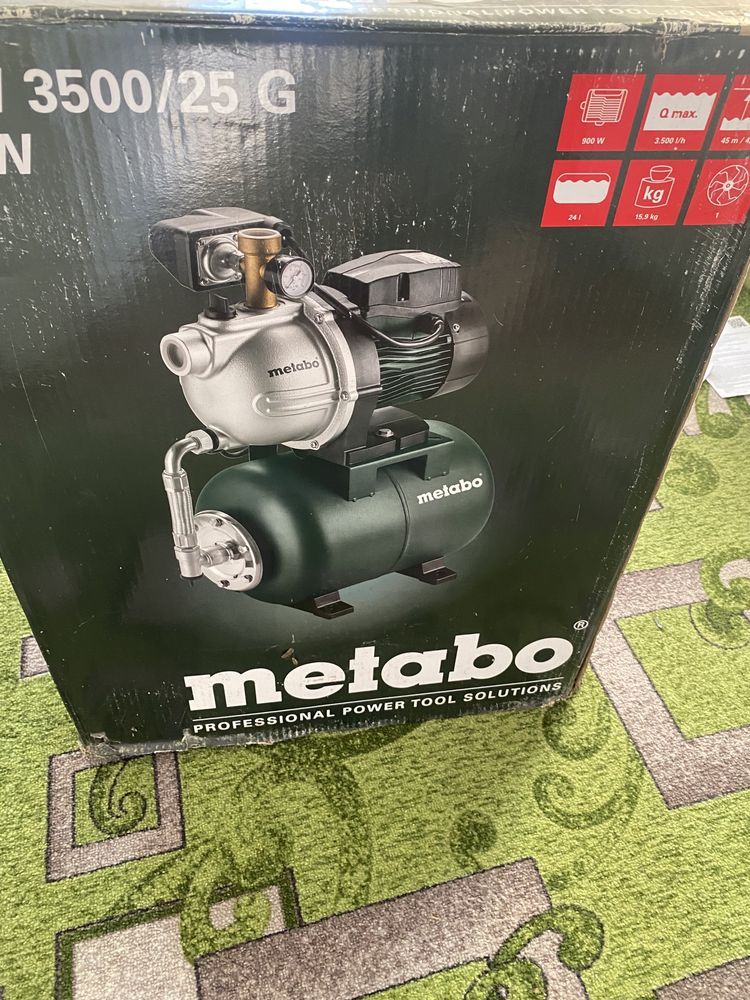 Насосна станція metabo 3500/25g