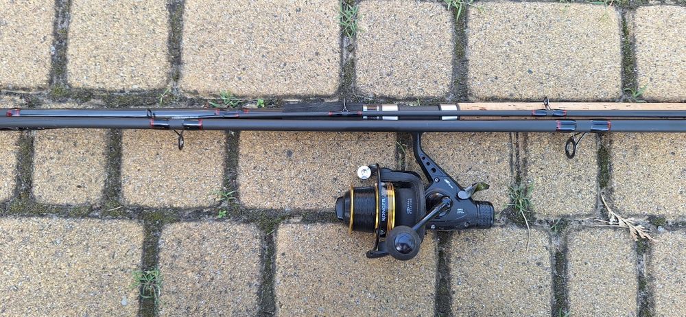 Wędka Konger TURION FEEDER 360/150, kołowrotek CT Carp&Feeder 940 FD/F